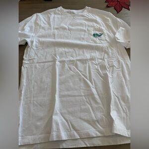 Vineyard Vines White Short‎ Sleeve Tee with Logo